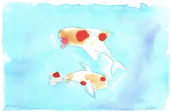 Koi Fish by Annika, age 8